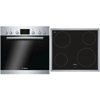 Bosch HEA23B150+NKE645G17 Σετ Φούρνος-Εστία